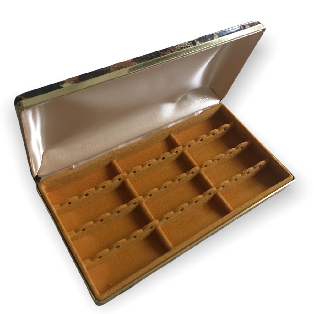 Vintage MELE, travel Jewelry Box